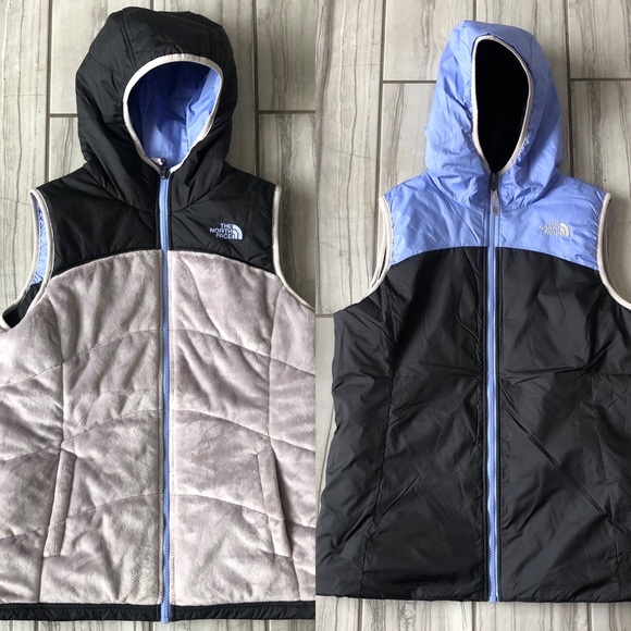 The North Face Jackets & Blazers - NWOT The North Face reversible vest w/ hood
